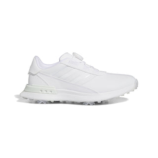 Adidas Womens S2G Boa Soft Spike Waterproof Golf Shoes - White
