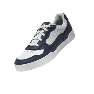 Adidas Womens Retrocross 25 Spikeless Waterproof Golf Shoes - White/Navy