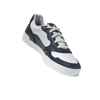Adidas Womens Retrocross 25 Spikeless Waterproof Golf Shoes - White/Navy