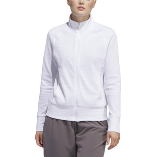 Adidas Womens Ultimate365 Textured Jacket - White