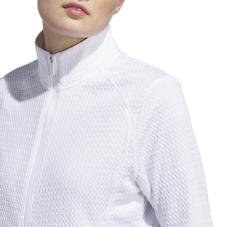 Adidas Womens Ultimate365 Textured Jacket - White