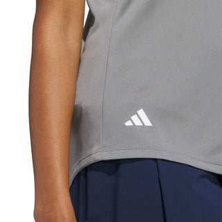 Womens Lightweight Golf Polo Shirt - Grey