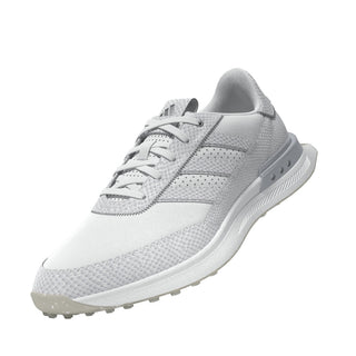 Adidas Womens S2G 25 Leather Spikeless Waterproof Golf Shoes - Cloud White