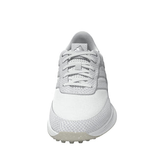 Adidas Womens S2G 25 Leather Spikeless Waterproof Golf Shoes - Cloud White