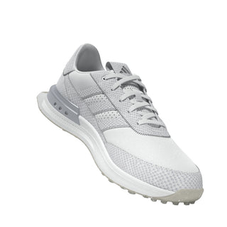 Adidas Womens S2G 25 Leather Spikeless Waterproof Golf Shoes - Cloud White