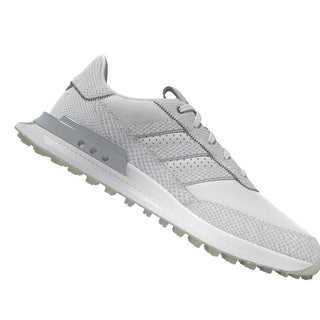 Adidas Womens S2G 25 Leather Spikeless Waterproof Golf Shoes - Cloud White