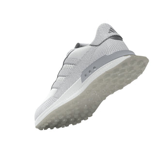 Adidas Womens S2G 25 Leather Spikeless Waterproof Golf Shoes - Cloud White