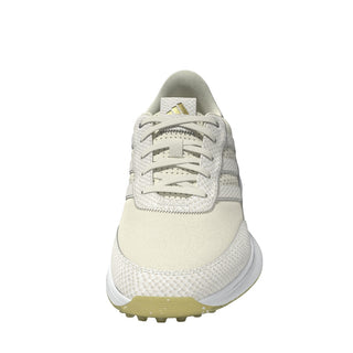 Adidas Womens S2G 25 Leather Spikeless Waterproof Golf Shoes - Off White