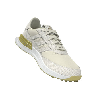 Adidas Womens S2G 25 Leather Spikeless Waterproof Golf Shoes - Off White