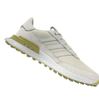 Adidas Womens S2G 25 Leather Spikeless Waterproof Golf Shoes - Off White