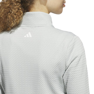 Adidas Womens Ultimate365 Textured Jacket - Wonder Silver