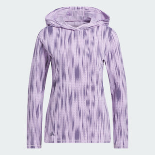 Adidas Womens Ultimate365 Hooded Golf Sweatshirt - Lilac