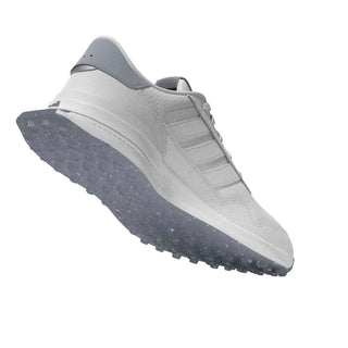 Adidas Womens S2G 26 Leather Spikeless Golf Shoes - White & Silver