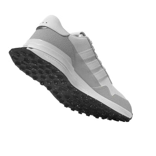 Womens Waterproof S2G 26 Textile Spikeless Golf Shoes - Dash Grey & White