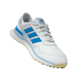 Adidas Womens S2G 26 Leather Spikeless Golf Shoes - White & Blue