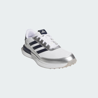 Adidas Womens S2G 25 Spikeless Waterproof Golf Shoes - White/Navy