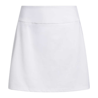 Adidas Womens Ultimate365 Solid Knit Golf Skort - White