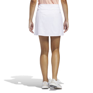 Adidas Womens Ultimate365 Solid Knit Golf Skort - White