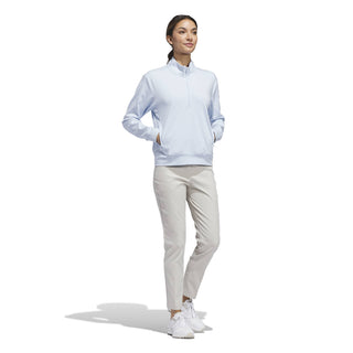 Womens Ultimate Quarter Zip Mid Layer - Crystal Sky