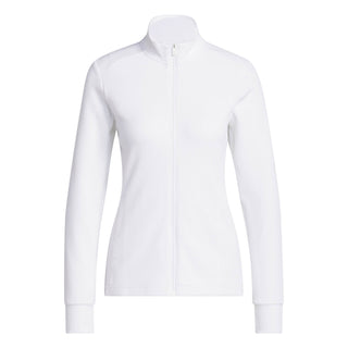 Performance Texture Full Zip Jacket - White