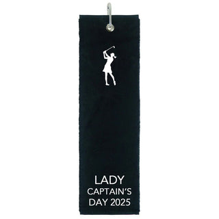 Lady Captain's Day 2025 Tri Fold Golf Towel