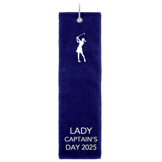 Lady Captain's Day 2025 Tri Fold Golf Towel