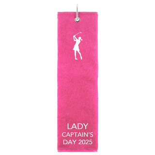 Lady Captain's Day 2025 Tri Fold Golf Towel