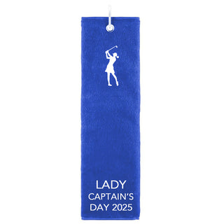 Lady Captain's Day 2025 Tri Fold Golf Towel