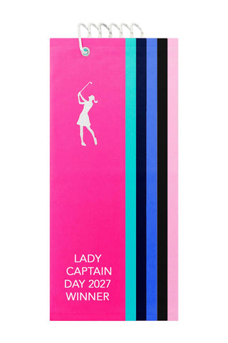 Lady Captain's Day 2027 Winner Tri-Fold Golf Towel