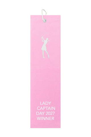 Lady Captain's Day 2027 Winner Tri-Fold Golf Towel