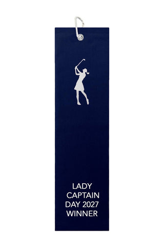 Lady Captain's Day 2027 Winner Tri-Fold Golf Towel