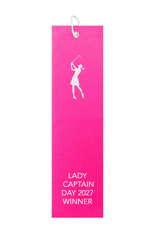 Lady Captain's Day 2027 Winner Tri-Fold Golf Towel