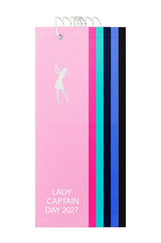 Lady Captain's Day 2027 Tri-Fold Golf Towel