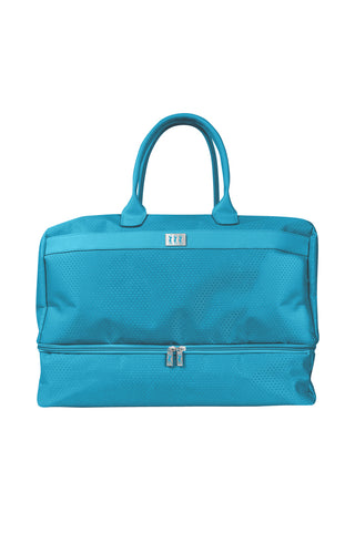 Lady Golfer Honeycomb Design Golf Holdall - Aqua