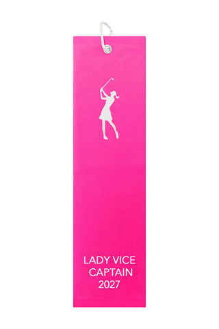 Lady Vice Captain 2027 Tri-Fold Golf Towel
