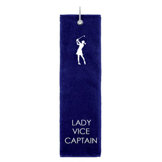 Lady Vice Captain Own Use Tri Fold Golf Towel