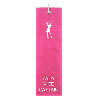 Lady Vice Captain Own Use Tri Fold Golf Towel