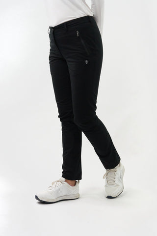 Cascade Waterproof Lined Ladies Golf Trousers - Black - [Please size down]