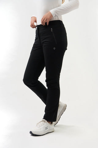 Cascade Waterproof Lined Ladies Golf Trousers - Black - [Please size down]
