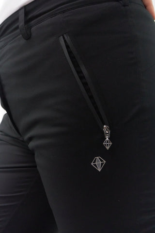 Cascade Waterproof Lined Ladies Golf Trousers - Black - [Please size down]