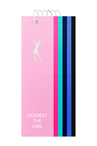 Nearest The Line Tri Fold Golf Towel Prize