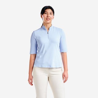 Nivo Ladies Noa II Half Sleeve Polo - Gentle Blue