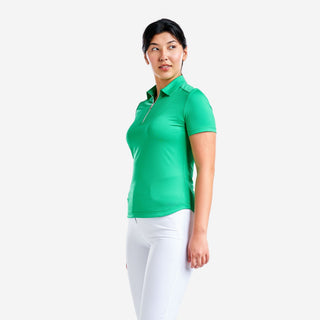 Nivo Ladies Naila II Cap Sleeve Polo - Classic Green