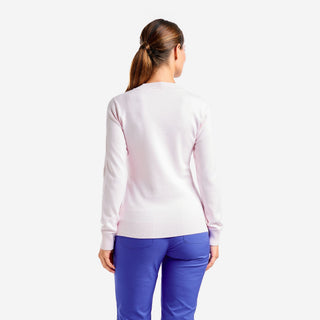 Nivo Ladies Nicole V-Neck Sweater - Pink Sugar