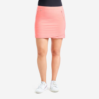 Nivo Ladies Brooklyn II Golf Skort - Melon