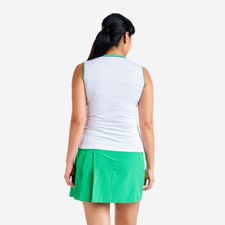 Nivo Ladies Vivian Sleeveless Polo - White