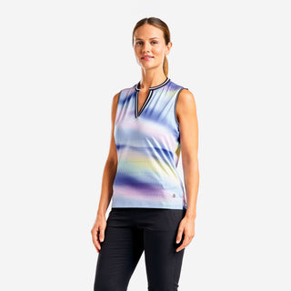 Nivo Ladies Vivian Sleeveless Polo - Cobalt