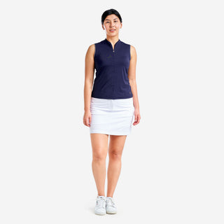 Nivo Ladies Fergie Sleeveless Polo - Navy