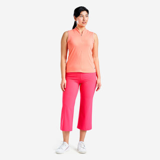 Nivo Ladies Fergie Sleeveless Polo - Melon