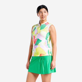 Nivo Ladies Linnea Sleeveless Polo - Classic Green